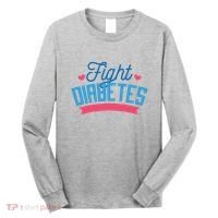 Fight Diabetes Long Sleeve Shirt thumb 0