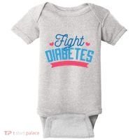 Fight Diabetes Baby Bodysuit thumb 0