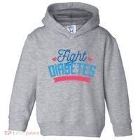 Fight Diabetes Toddler Hoodie thumb 0