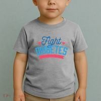 Fight Diabetes Toddler T-Shirt thumb 2