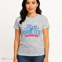 Fight Diabetes Women's T-Shirt thumb 4