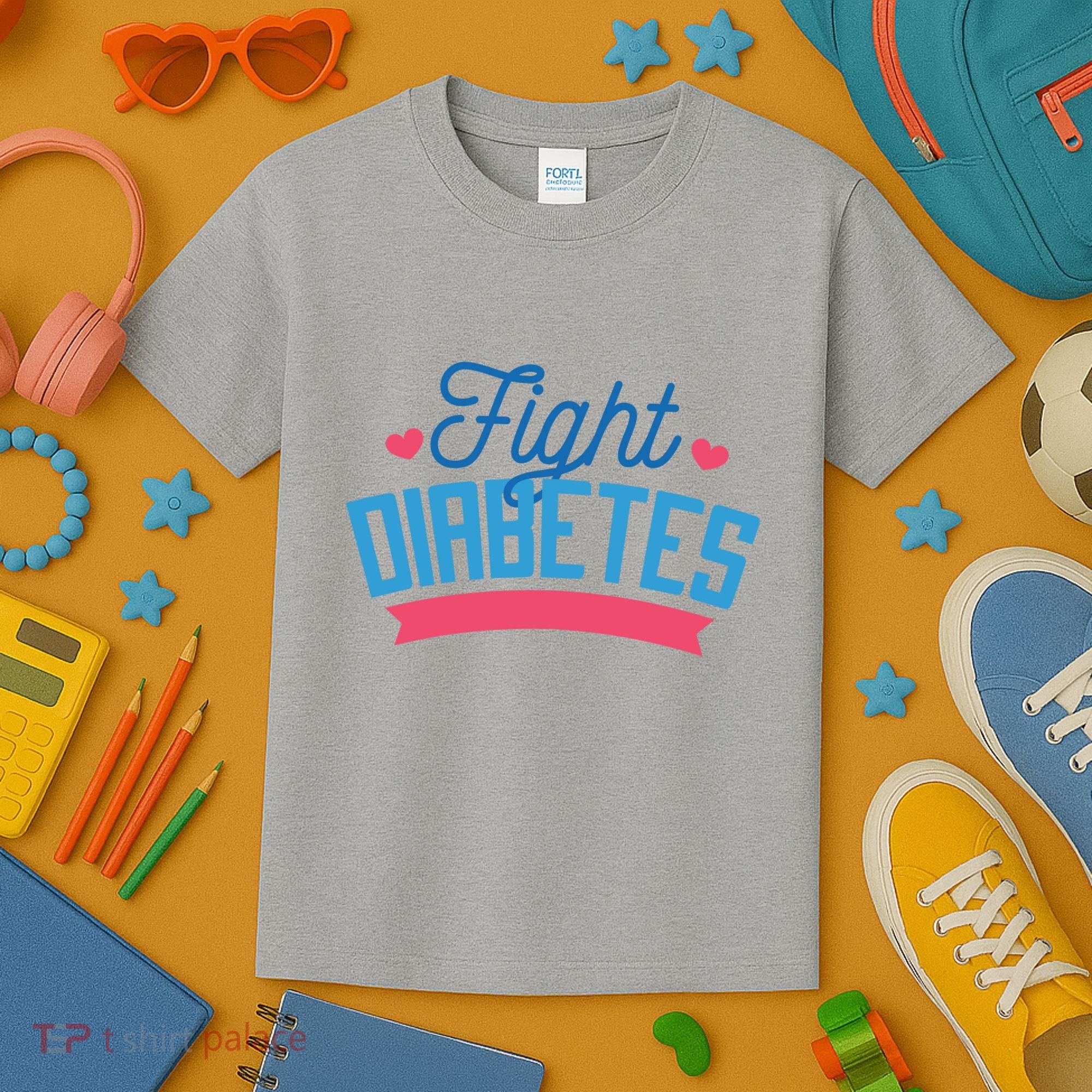 Fight Diabetes Kids T-Shirt