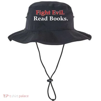 Fight Evil Read Books Bucket Hat