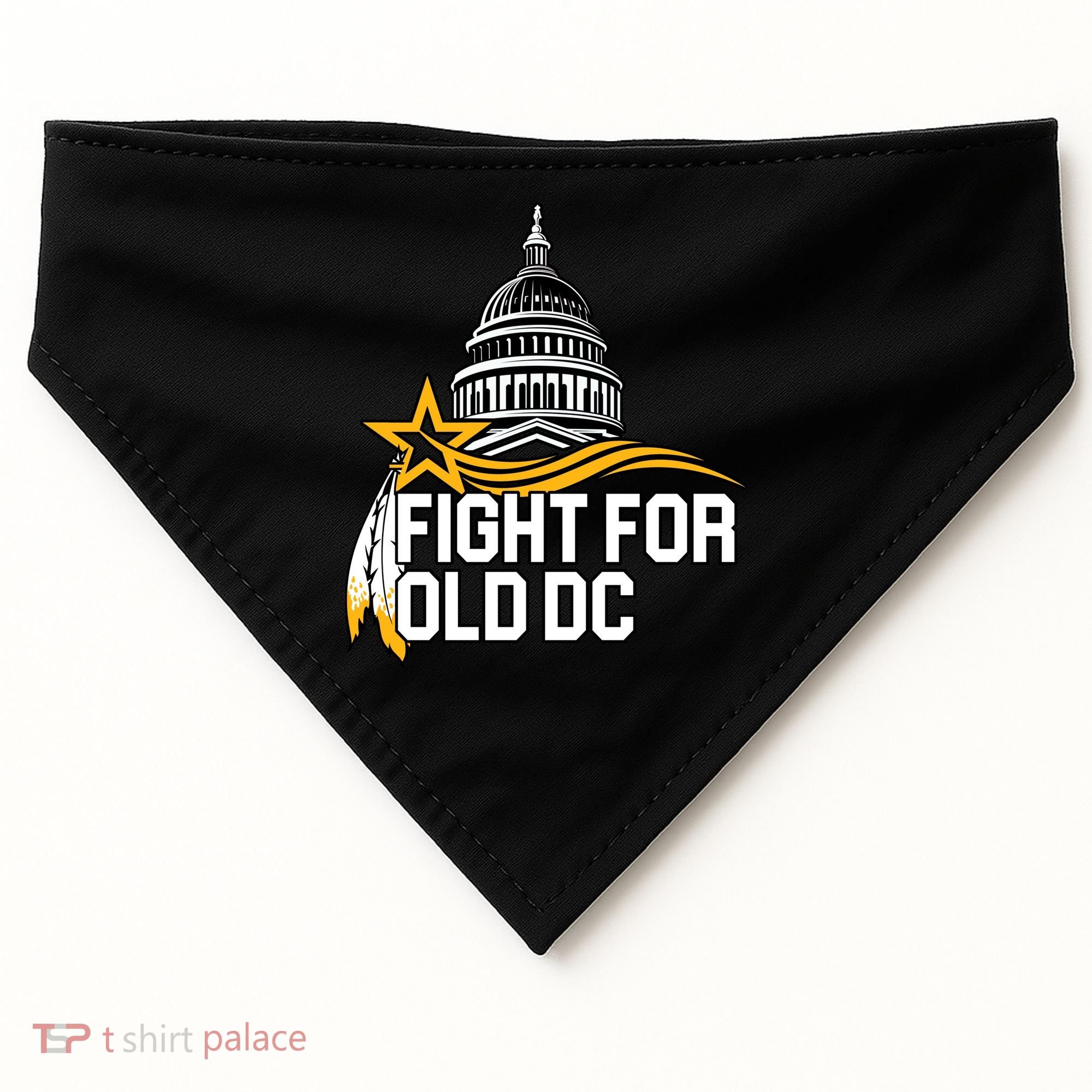 Fight For Old DC USA-Made Doggie Bandana