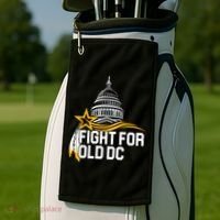 Fight For Old DC Golf Towel thumb 2