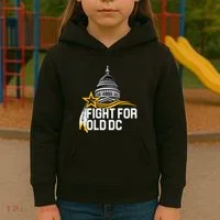 Fight For Old DC Kids Hoodie thumb 3
