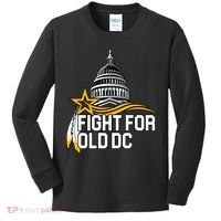 Fight For Old DC Kids Long Sleeve Shirt thumb 0