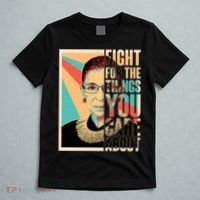 Fight For The Things You Care About Ruth Ginsburg Tribute T-Shirt thumb 5