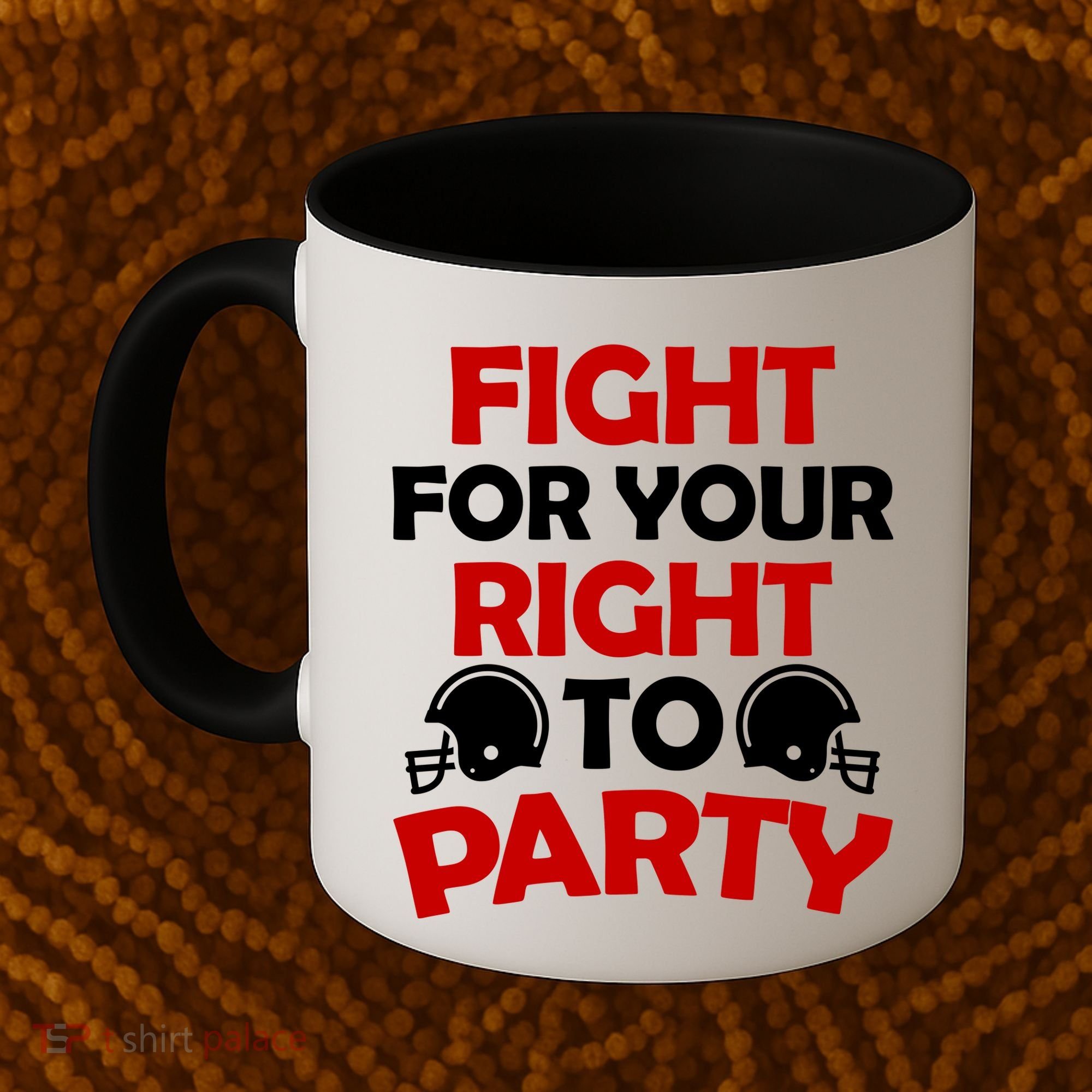 Fight For Your Right To Party KC Football Coffee Mug