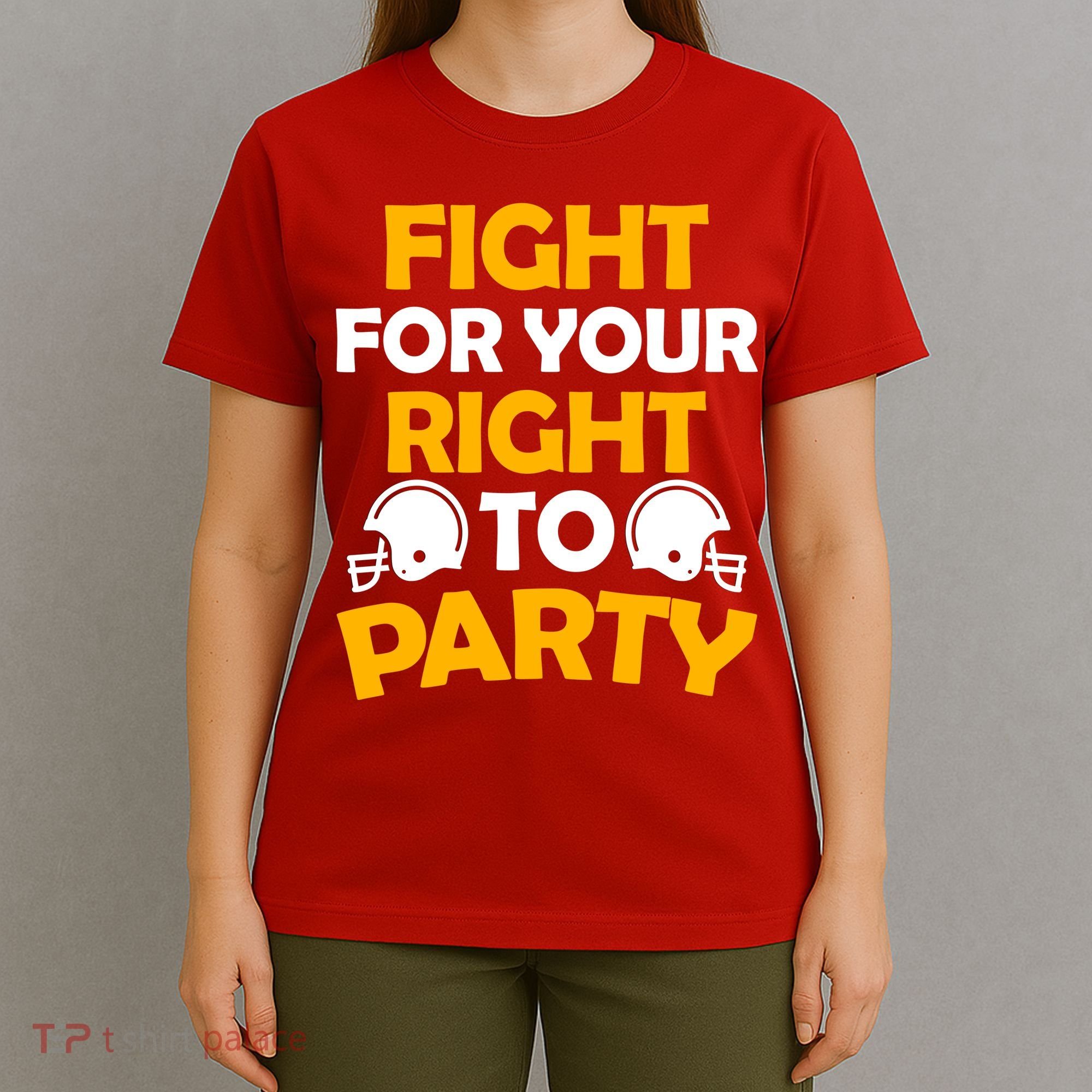 Fight For Your Right To Party KC Football T-Shirt