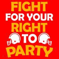Fight For Your Right To Party KC Football Toddler Hoodie thumb 2