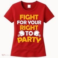 Fight For Your Right To Party KC Football Women's T-Shirt thumb 0