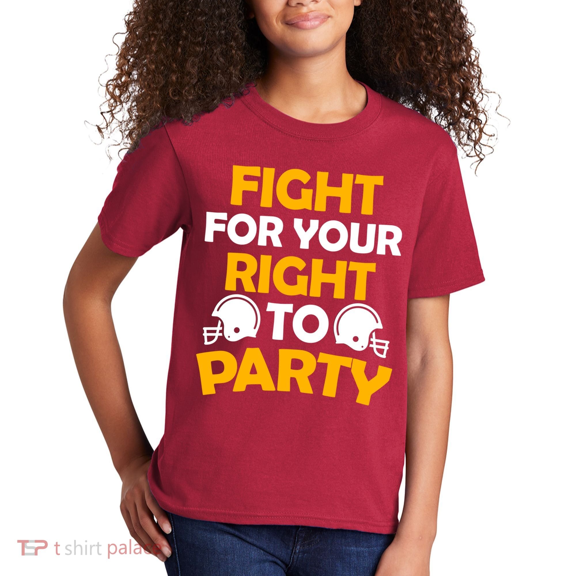Fight For Your Right To Party KC Football Kids T-Shirt