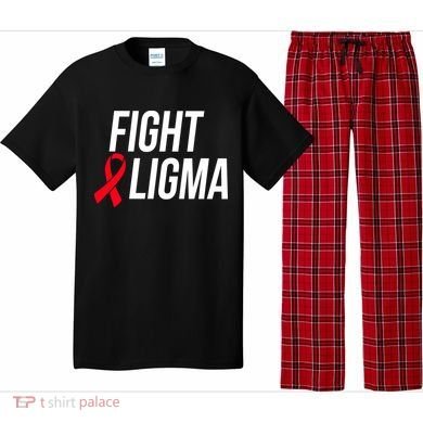 Fight Ligma Funny Meme Pajama Set