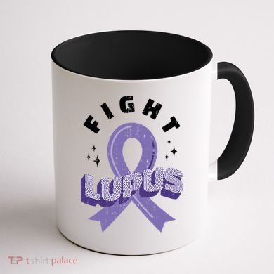 Fight Lupus Coffee Mug back