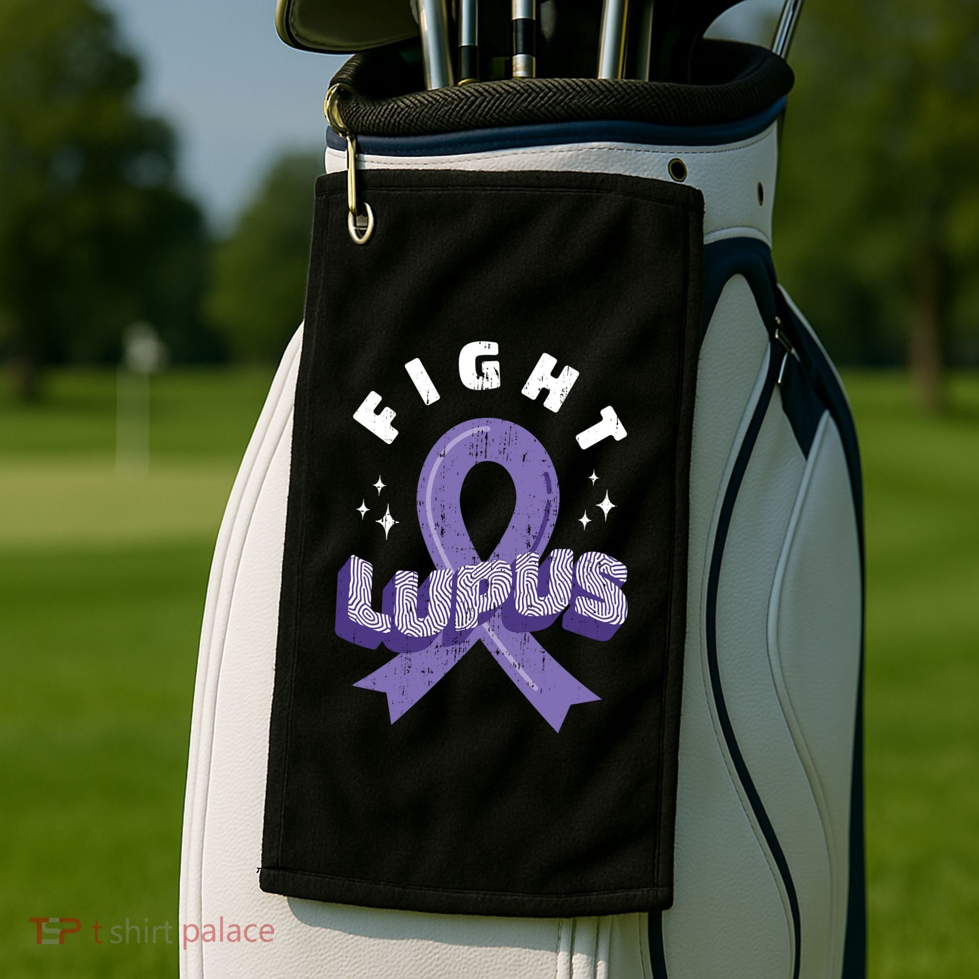 Fight Lupus Golf Towel