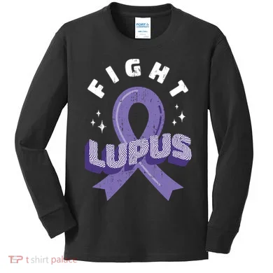 Fight Lupus Kids Long Sleeve Shirt
