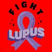 Fight Lupus Santa Hat thumb 1