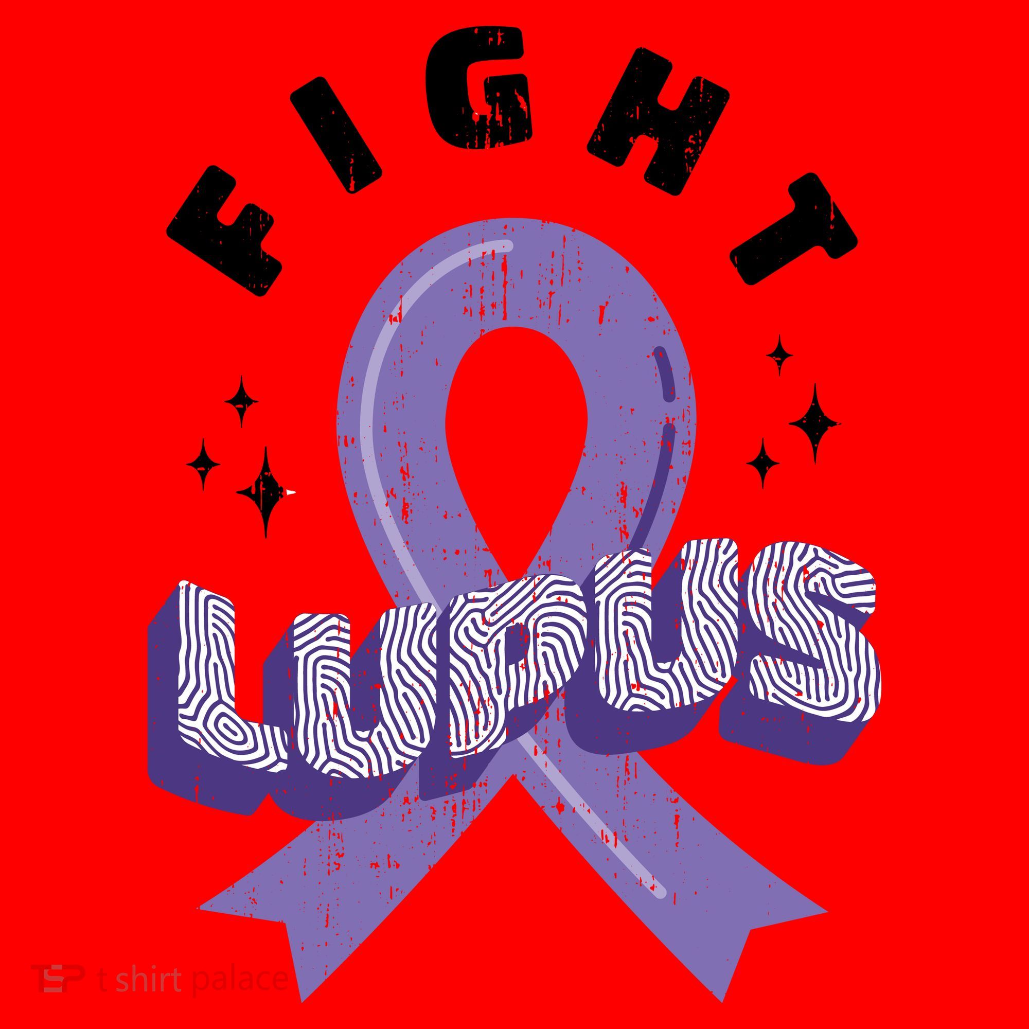Fight Lupus Santa Hat