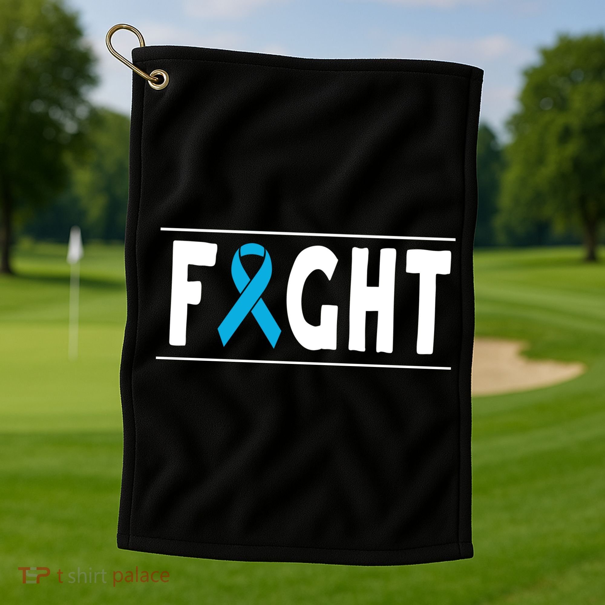 Fight Prostate Cancer Golf Towel