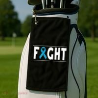 Fight Prostate Cancer Golf Towel thumb 2