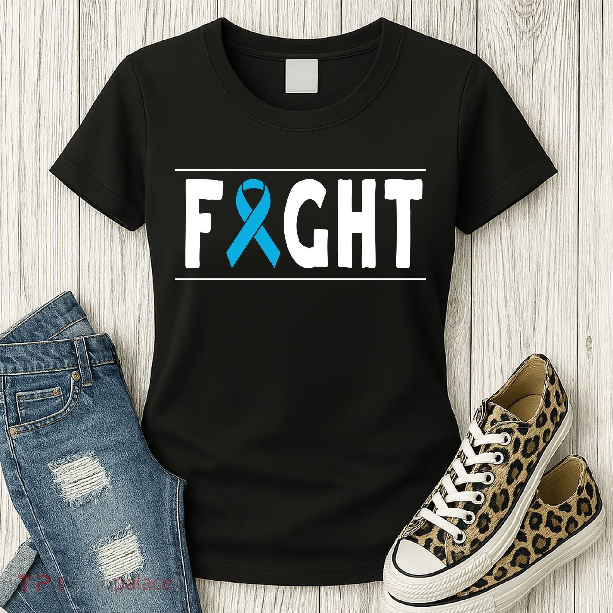 Fight Prostate Cancer Women's T-Shirt