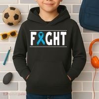 Fight Prostate Cancer Kids Hoodie thumb 2
