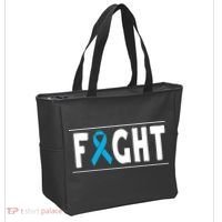 Fight Prostate Cancer Tote Bag thumb 2