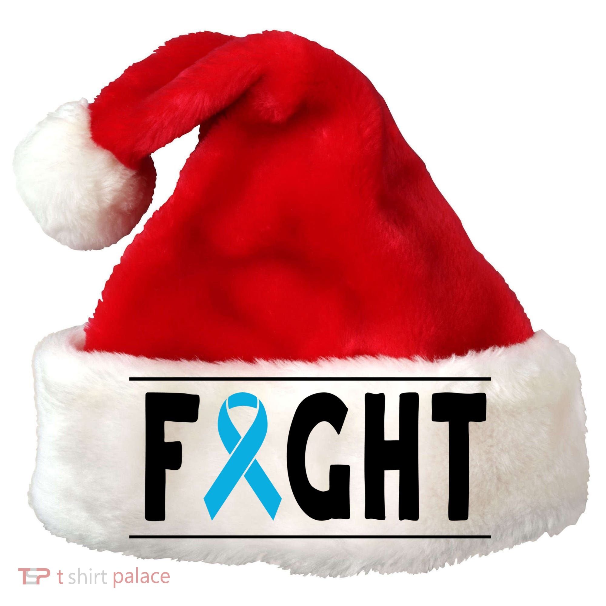 Fight Prostate Cancer Santa Hat