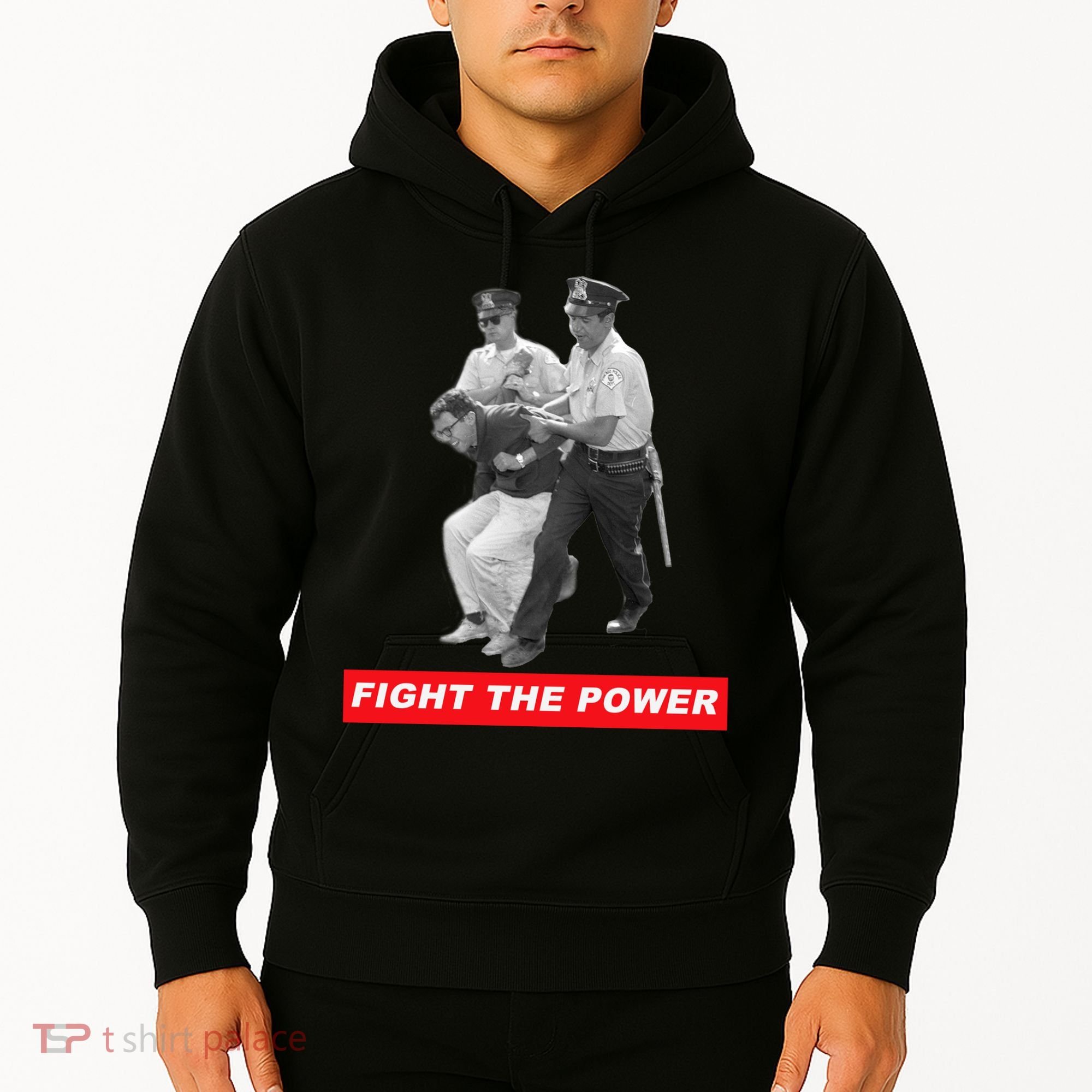 Fight The Power Bernie Arrested Hoodie