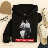 Fight The Power Bernie Arrested Hoodie thumb 4
