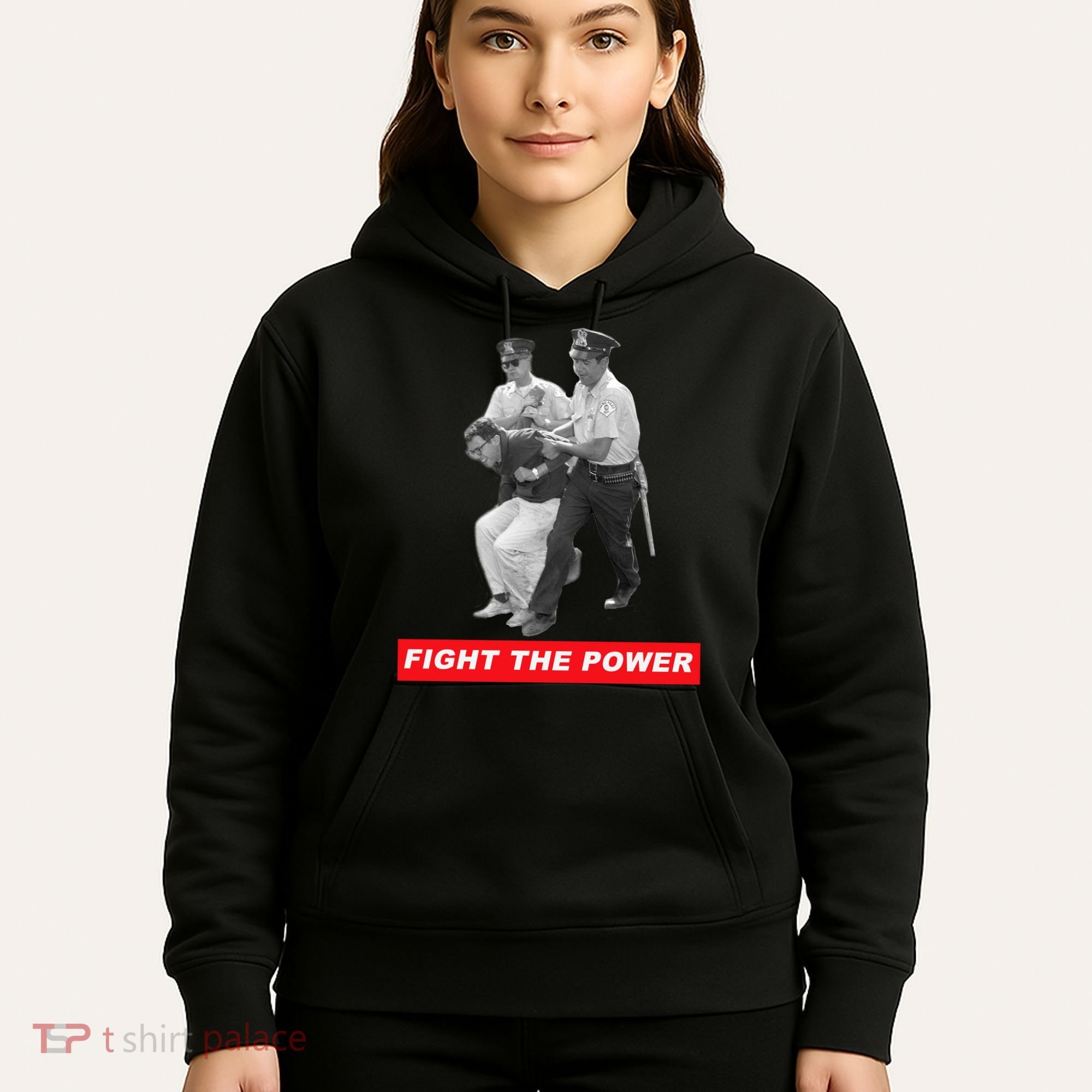 Fight The Power Bernie Arrested Hoodie