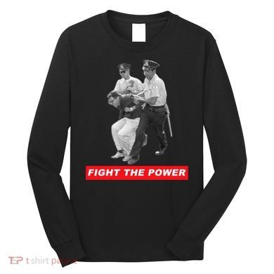 Fight The Power Bernie Arrested Long Sleeve Shirt