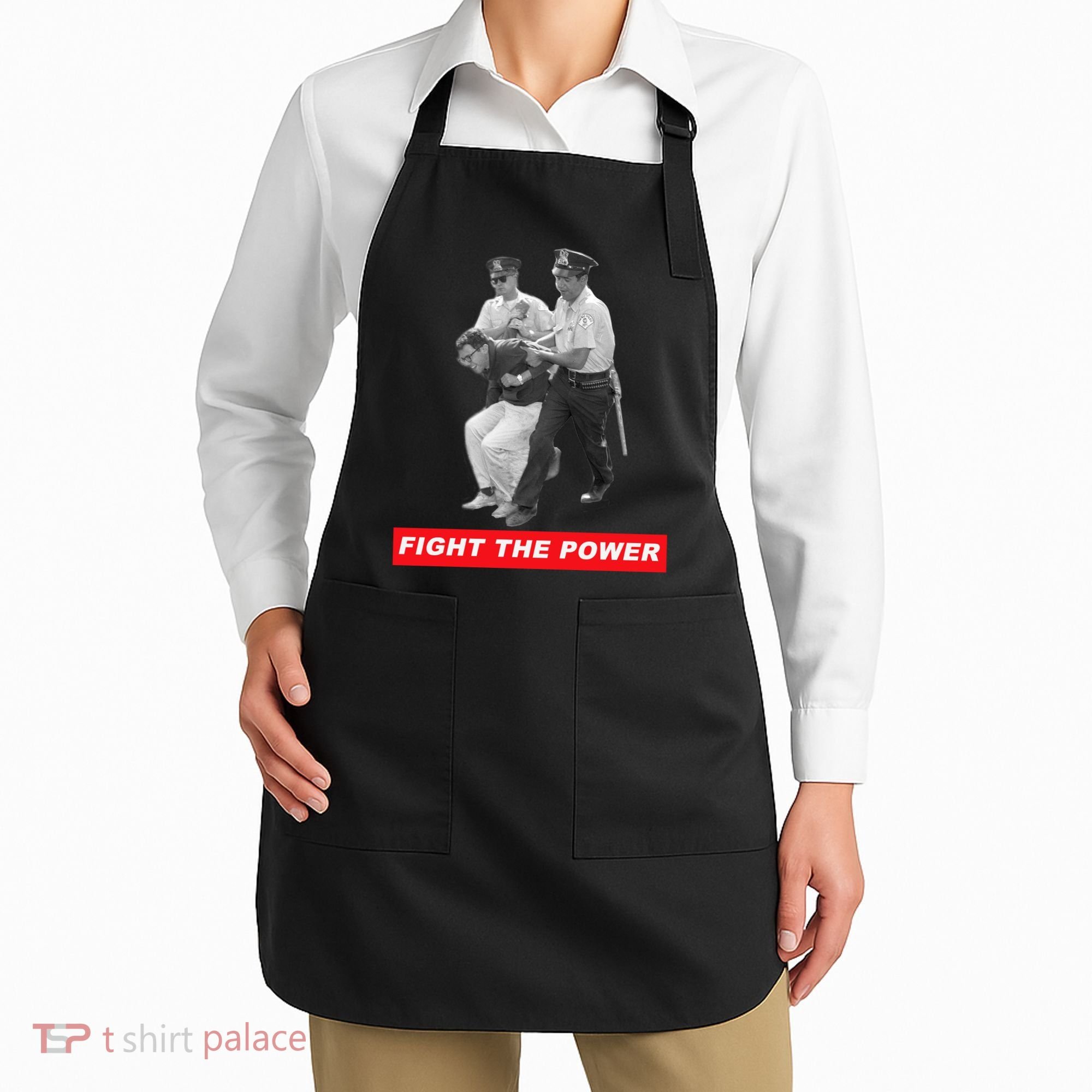 Fight The Power Bernie Arrested Apron