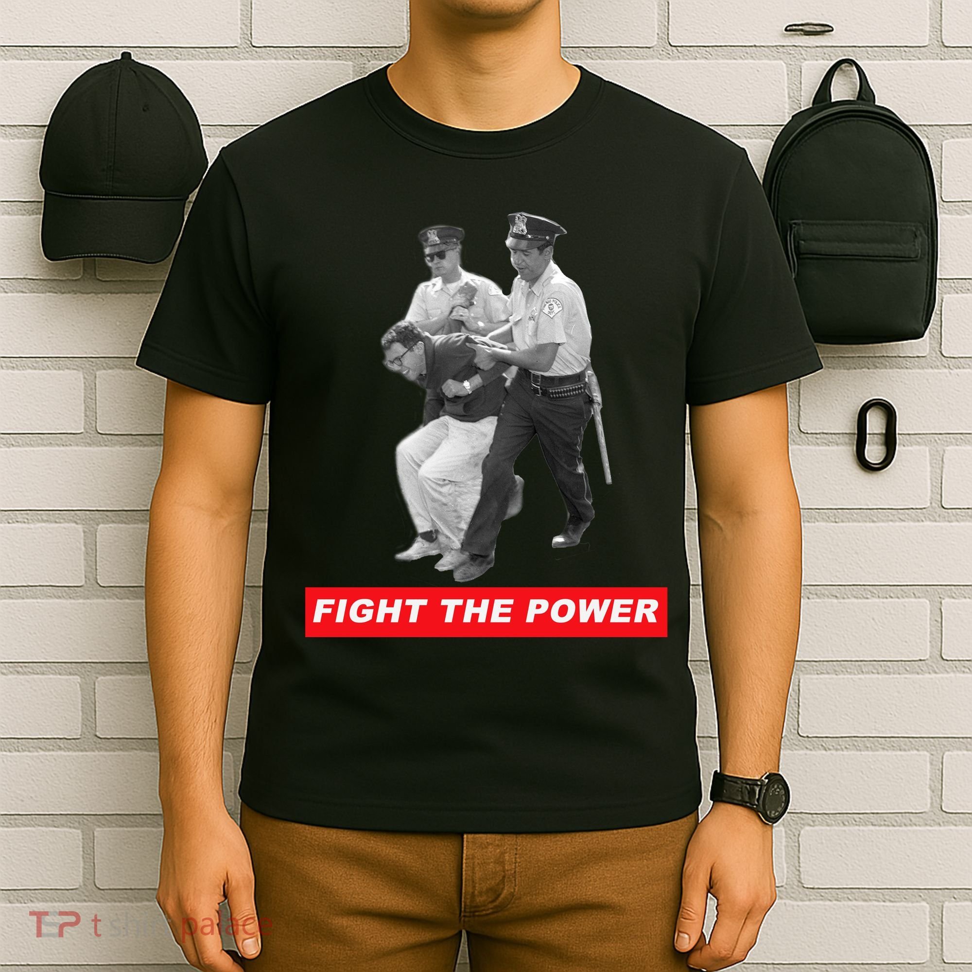 Fight The Power Bernie Arrested T-Shirt
