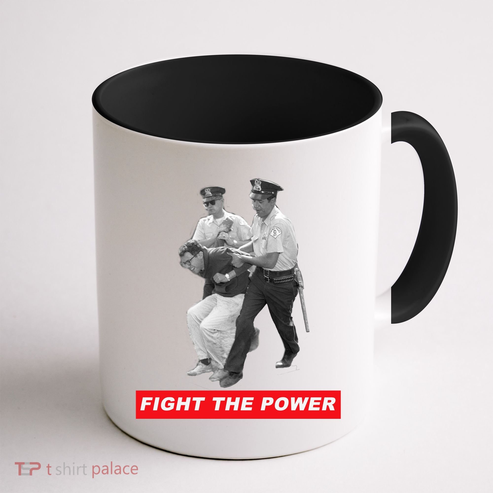 Fight The Power Bernie Arrested Coffee Mug