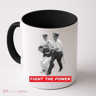 Fight The Power Bernie Arrested Coffee Mug