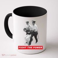 Fight The Power Bernie Arrested Coffee Mug thumb 0