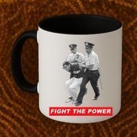 Fight The Power Bernie Arrested Coffee Mug thumb 2