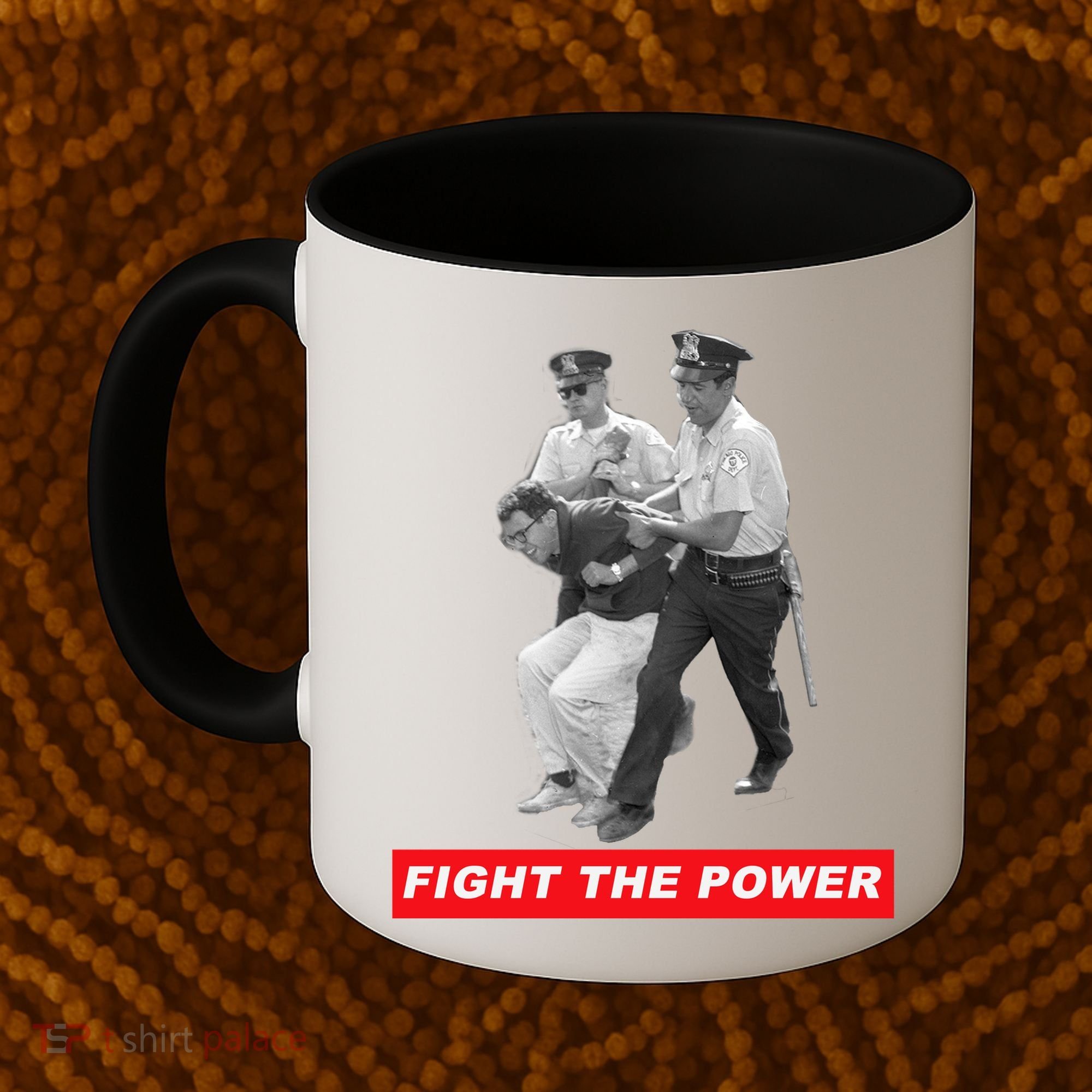 Fight The Power Bernie Arrested Coffee Mug