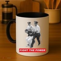 Fight The Power Bernie Arrested Coffee Mug thumb 4
