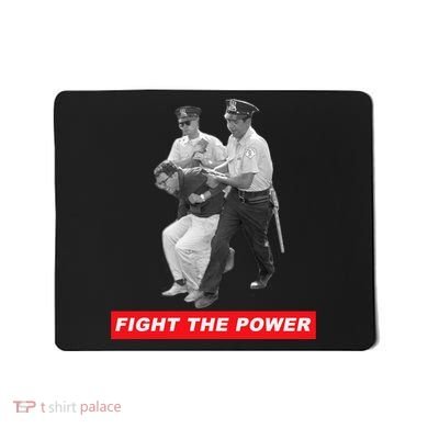 Fight The Power Bernie Arrested Mousepad
