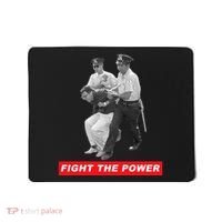Fight The Power Bernie Arrested Mousepad thumb 0