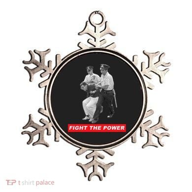 Fight The Power Bernie Arrested Ornament