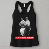 Fight The Power Bernie Arrested Women's Tank Top thumb 3