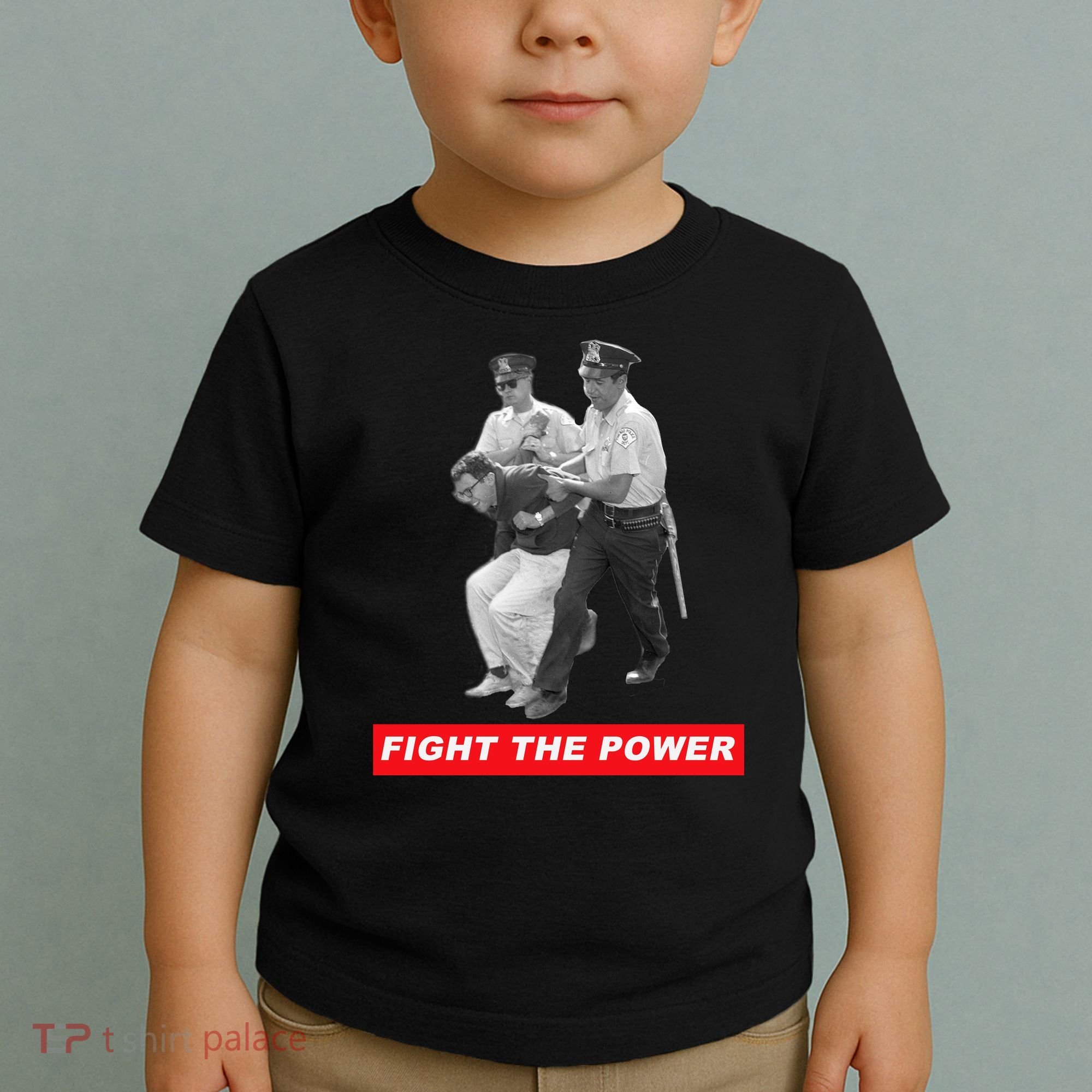 Fight The Power Bernie Arrested Toddler T-Shirt