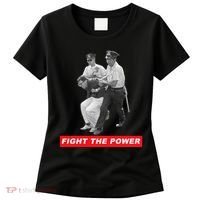 Fight The Power Bernie Arrested Women's T-Shirt thumb 0