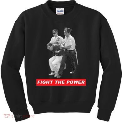 Fight The Power Bernie Arrested Kids Sweatshirt