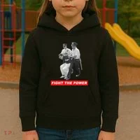 Fight The Power Bernie Arrested Kids Hoodie thumb 3