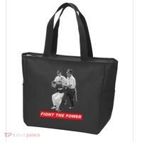 Fight The Power Bernie Arrested Tote Bag thumb 3